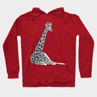 Giraffe illustration Hoodie